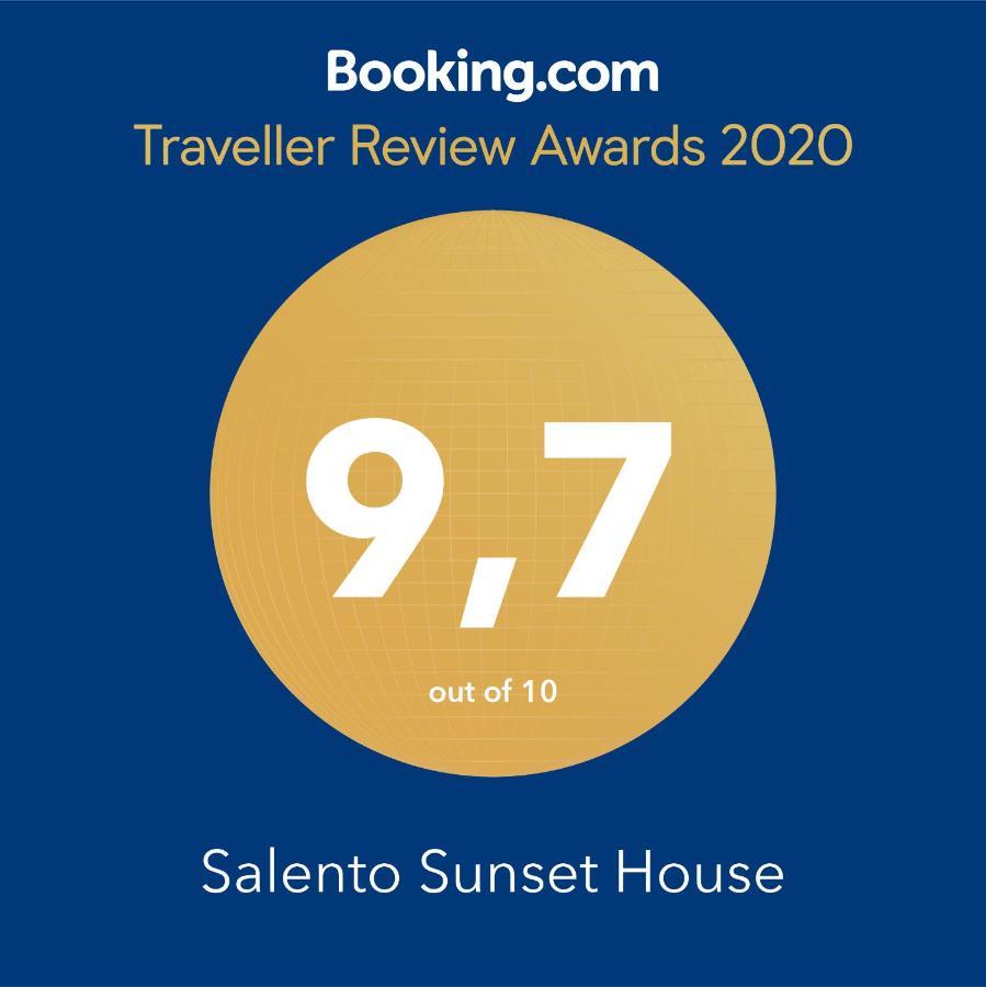Salento Sunset House Villa Pulsano Eksteriør billede