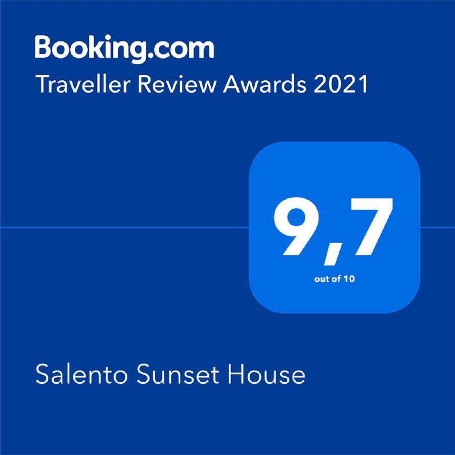 Salento Sunset House Villa Pulsano Eksteriør billede